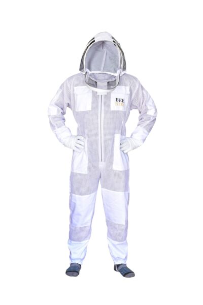 White three layer bee suit
