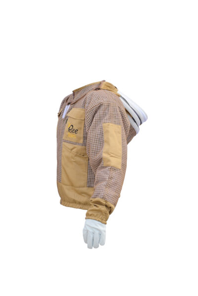 Khaki 3 Layer Bee Jacket With Fencing Veil - Image 6