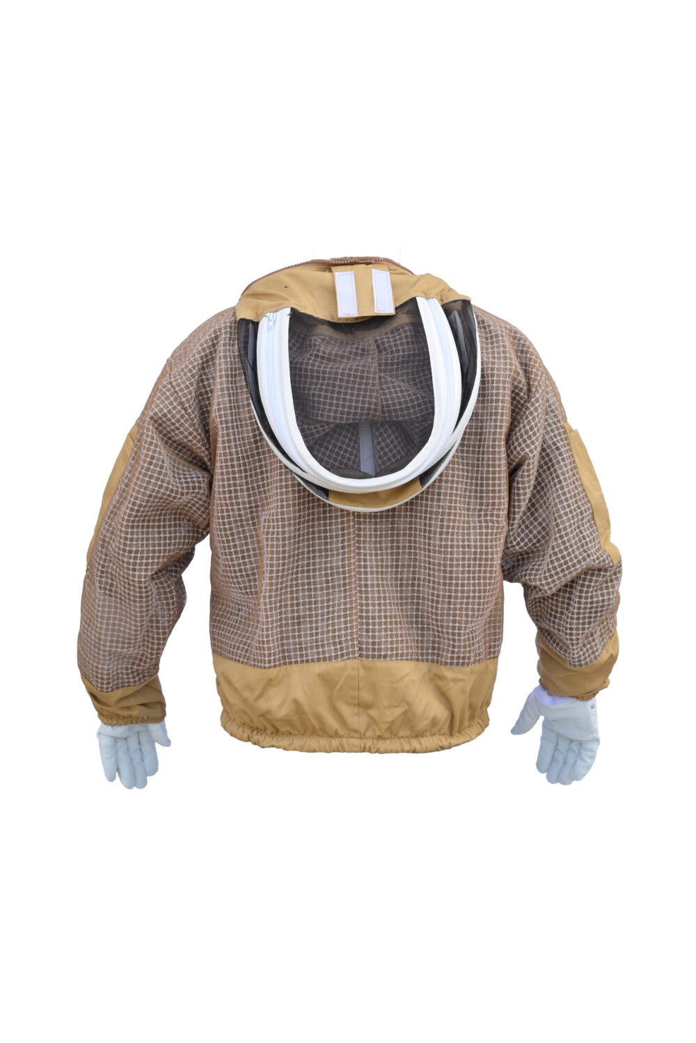 Khaki 3 Layer Bee Jacket With Fencing Veil - Image 5