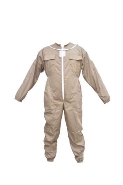Beige Cotton Bee Suit - Image 3