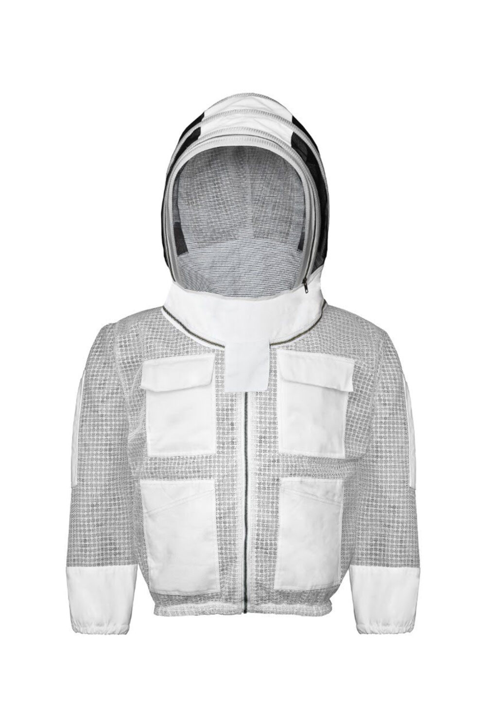 Three layer white jacket