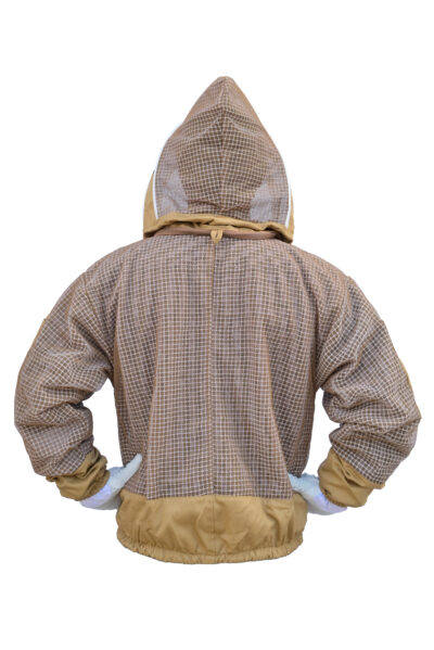 Khaki 3 Layer Bee Jacket With Fencing Veil - Image 2