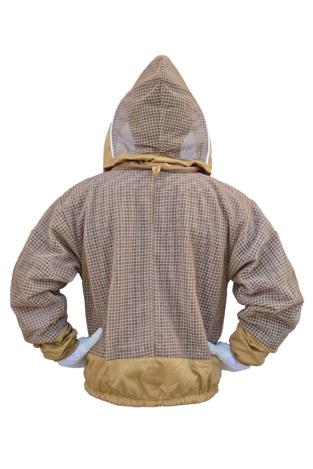 Khaki 3 Layer Bee Jacket With Fencing Veil - Image 2