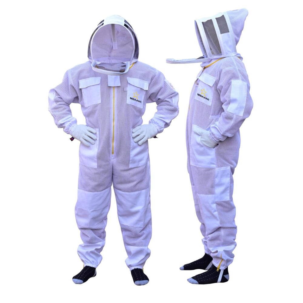 Professional 3 Layer Bee Suit with Fencing